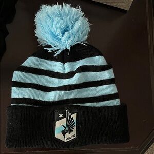 Minnesota United winter beanie hat